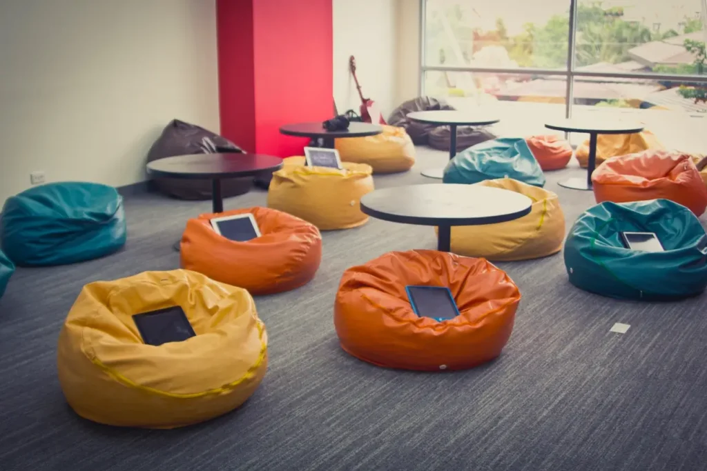 Go for Colors of bean bags that Complement Each Other.webp
