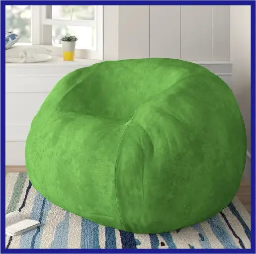 green color bean bag