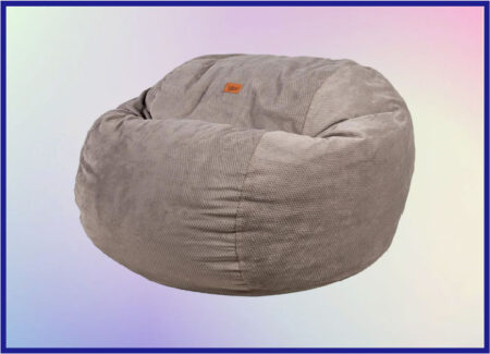 1. CordaRoy’s Chenille Bean Bag Chair