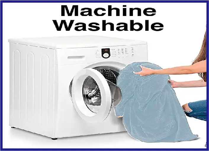 machine wash the memory foam bean bag
